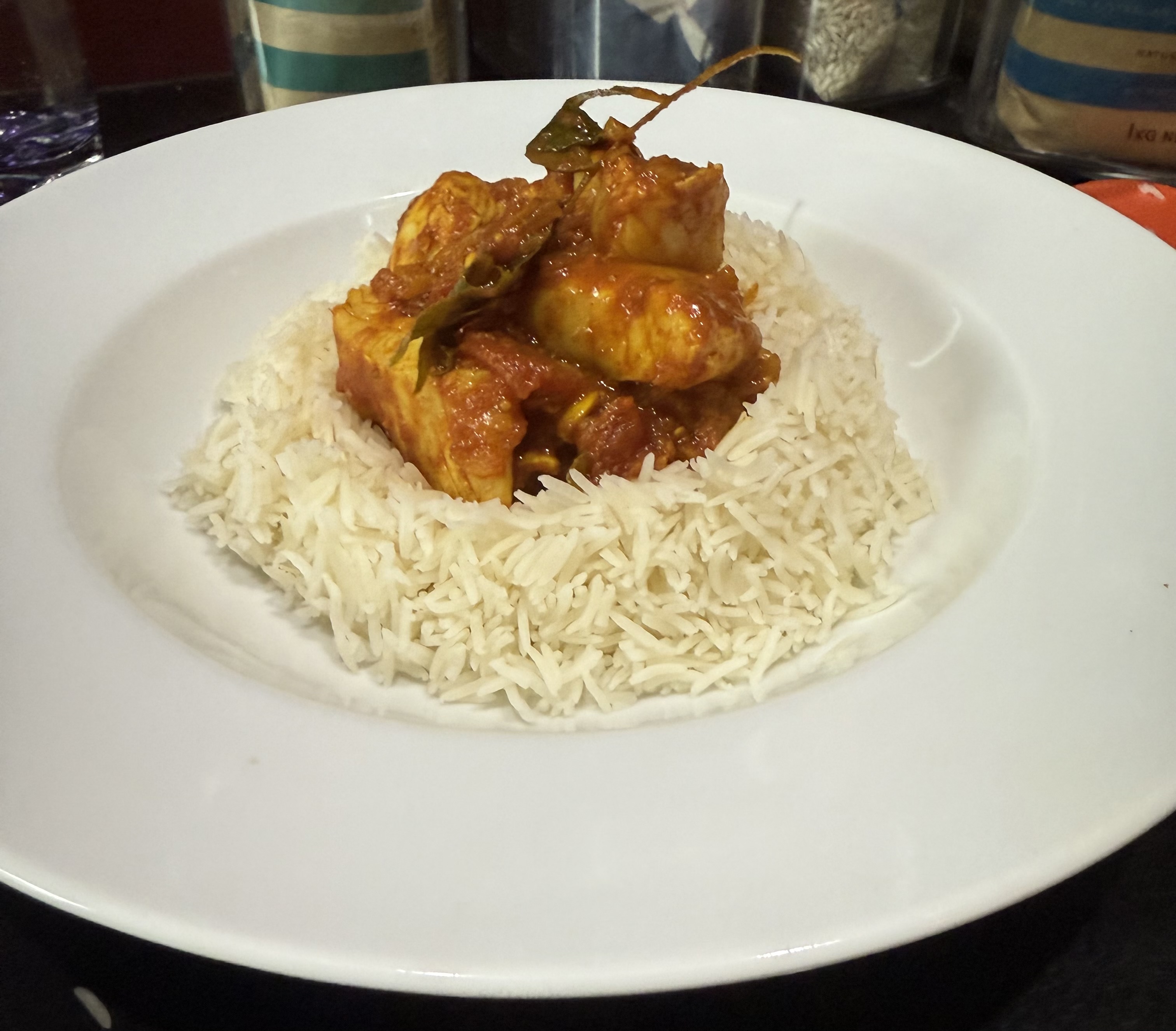 Madras Fish Curry of Snapper, Tomato and Tamarind