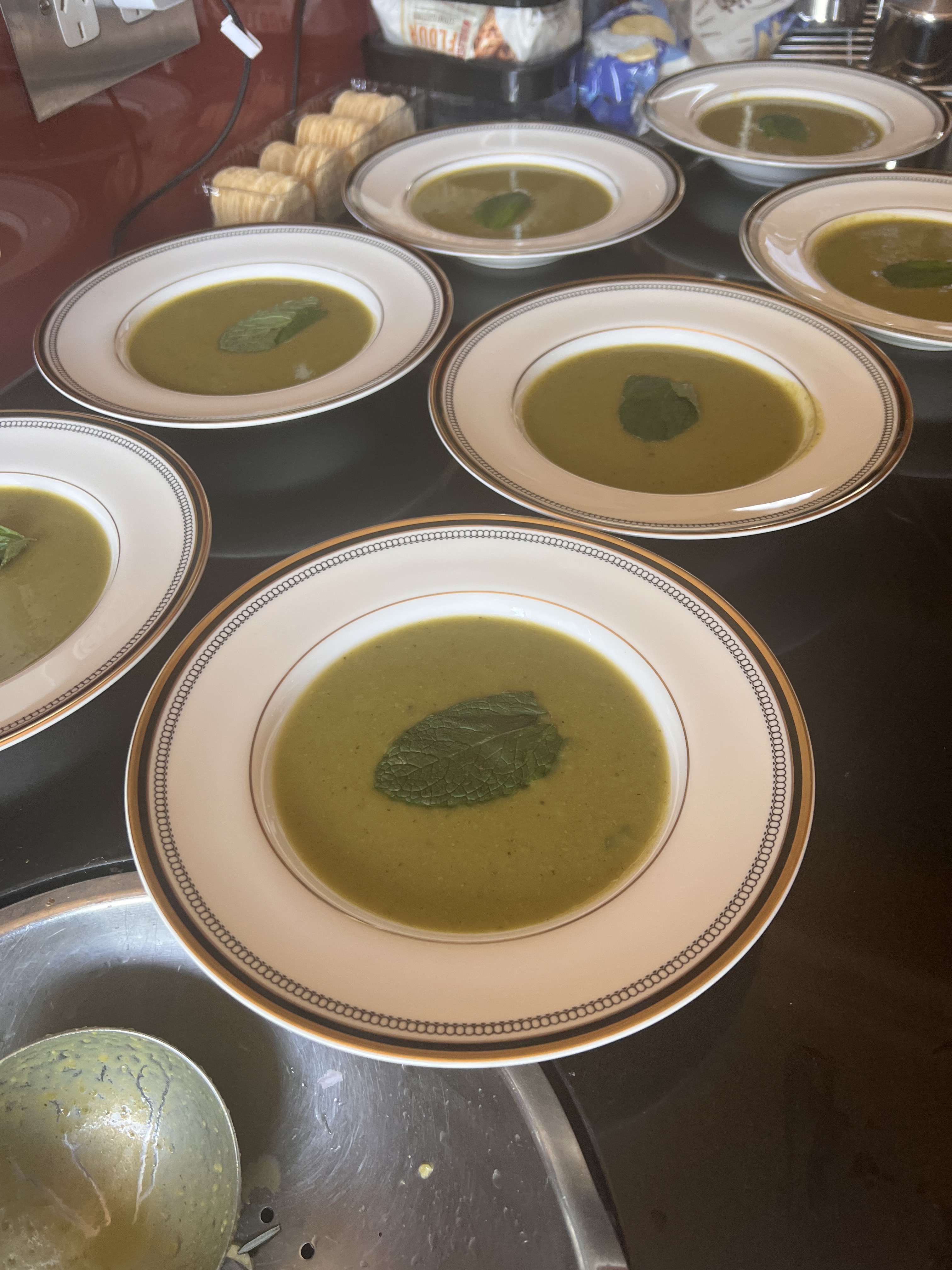 *Pea and Broccoli&nbsp;soup