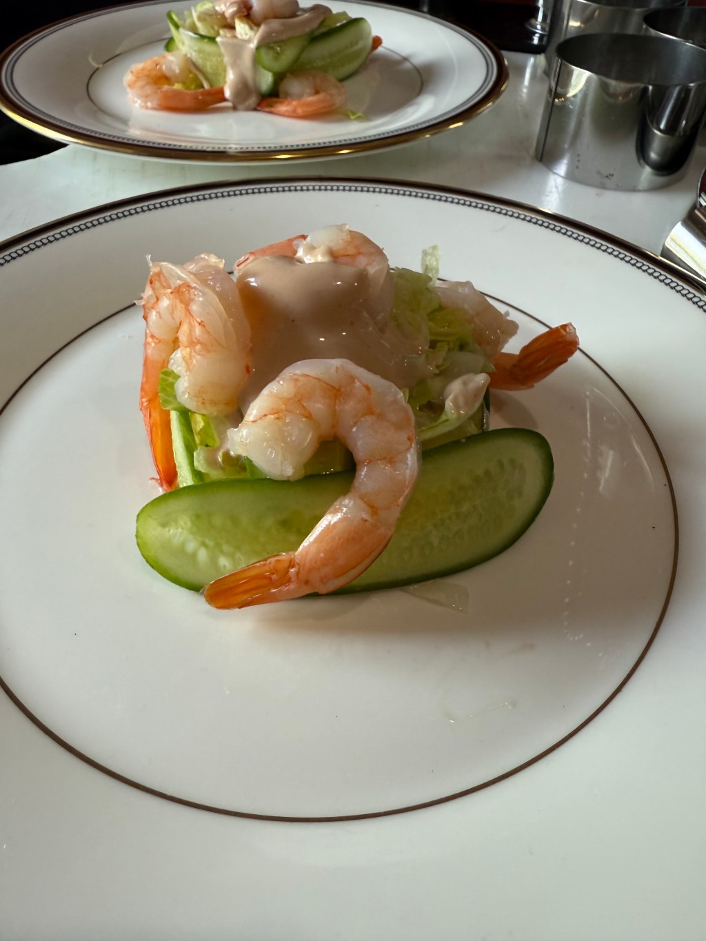 *Classic prawn cocktail