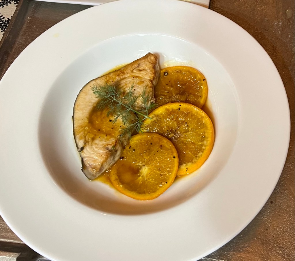 Fish in orange sauce (Poisson a&nbsp;l’orange)