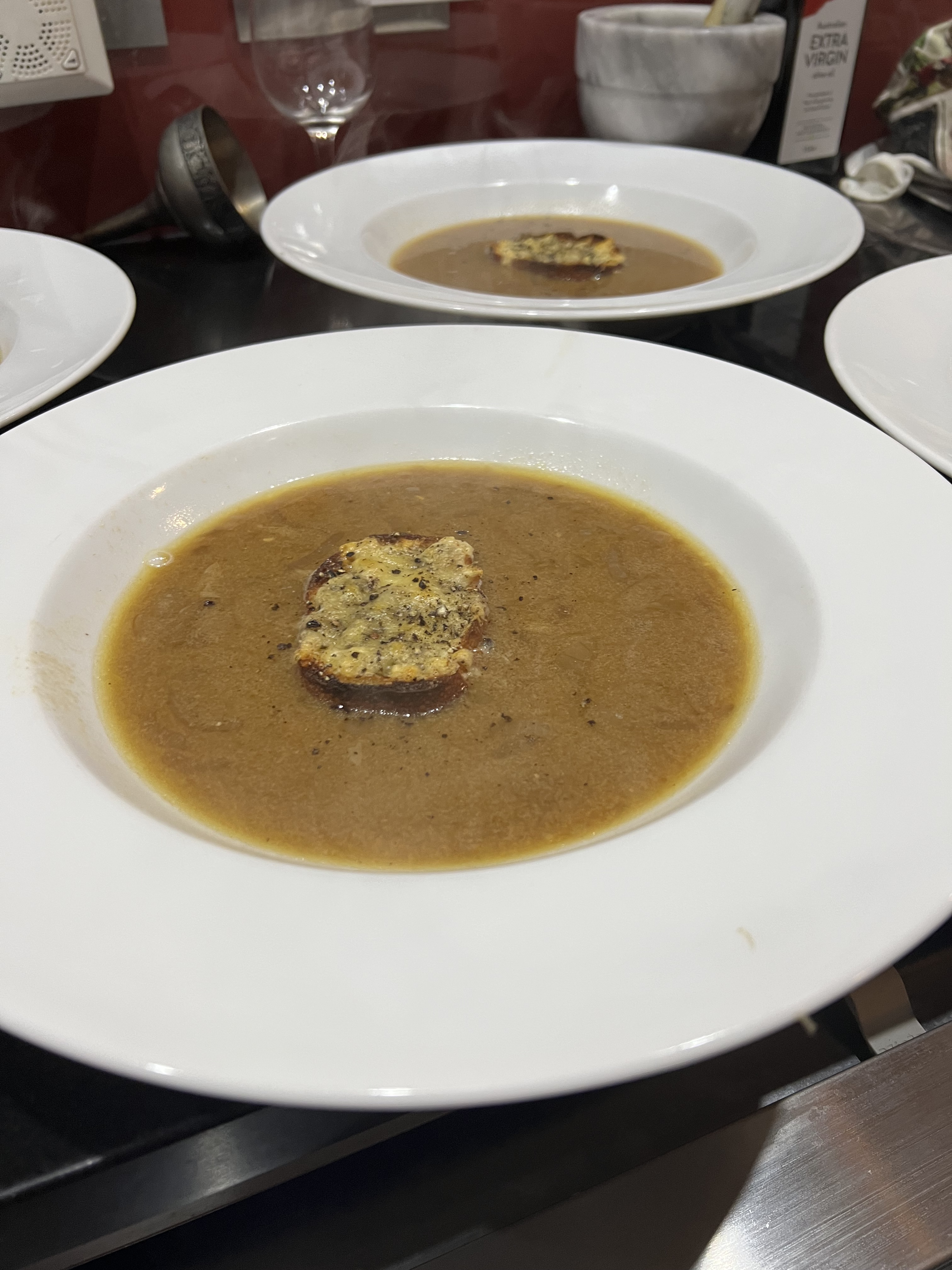*Soupe à l’Oignon