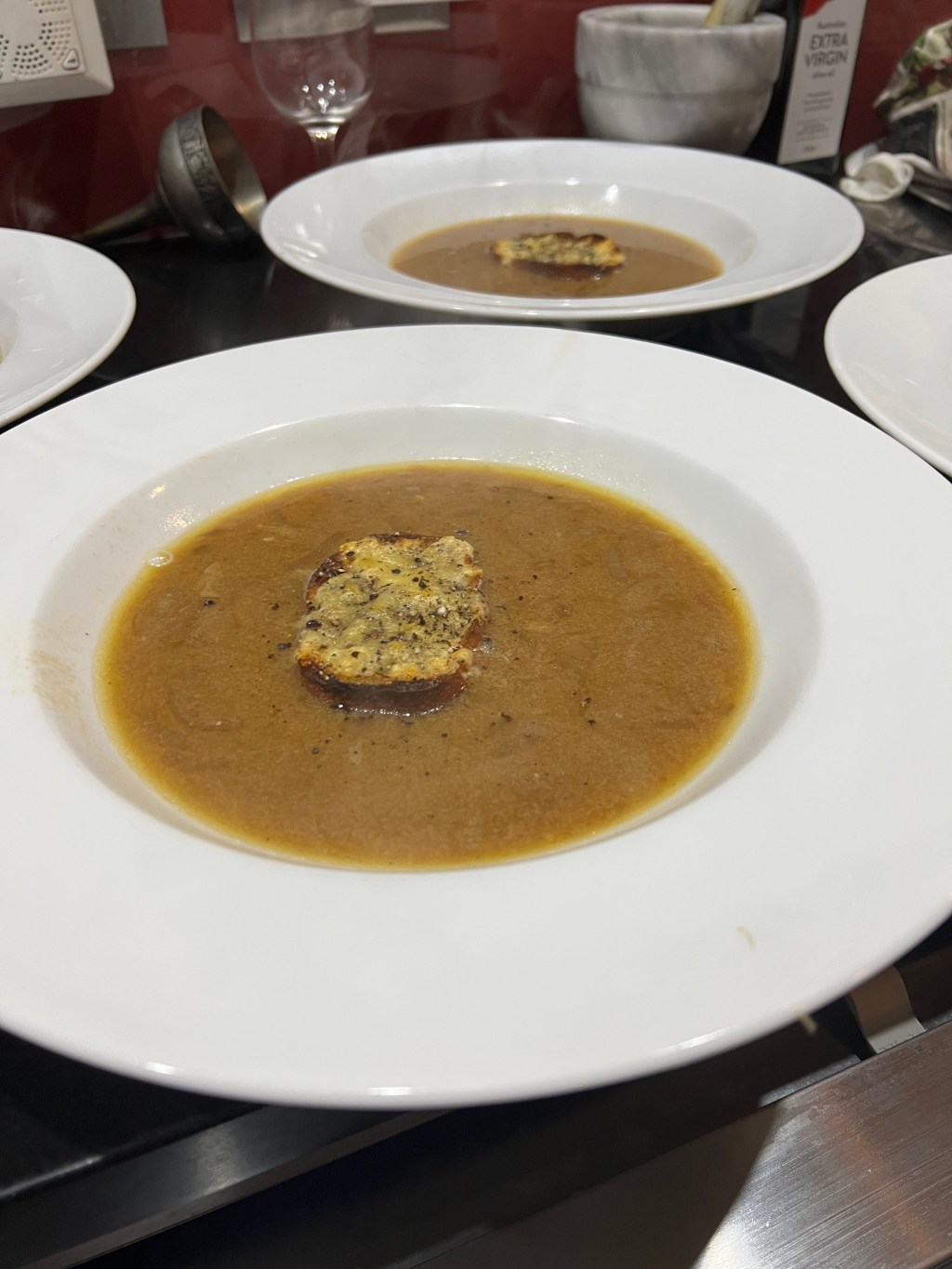 *Soupe à l’Oignon