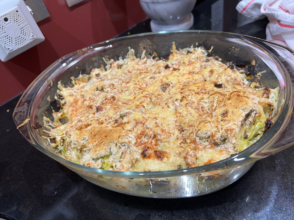 *Cabbage gratin