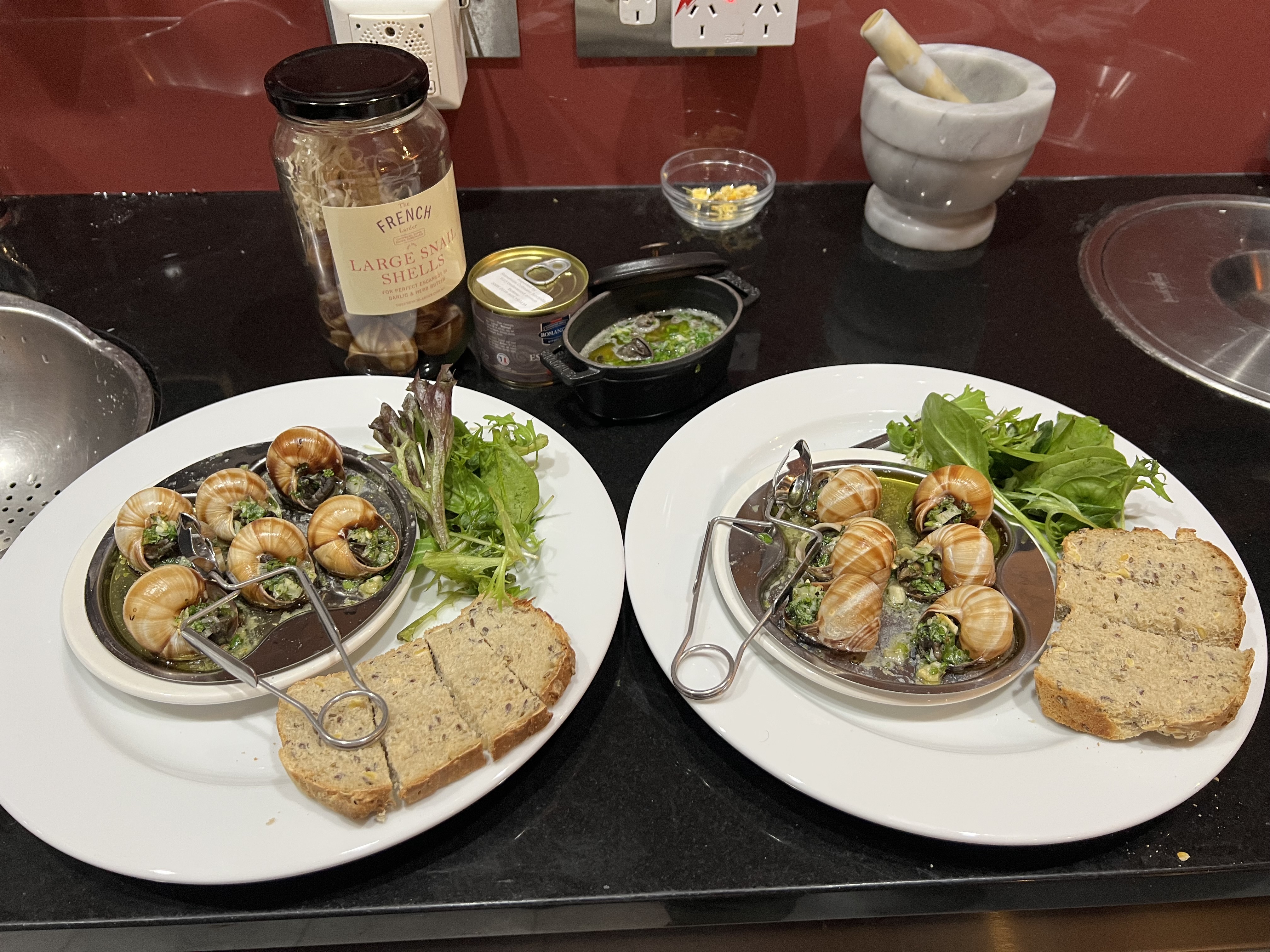 *Escargots with Garlic and Herb&nbsp;Butter