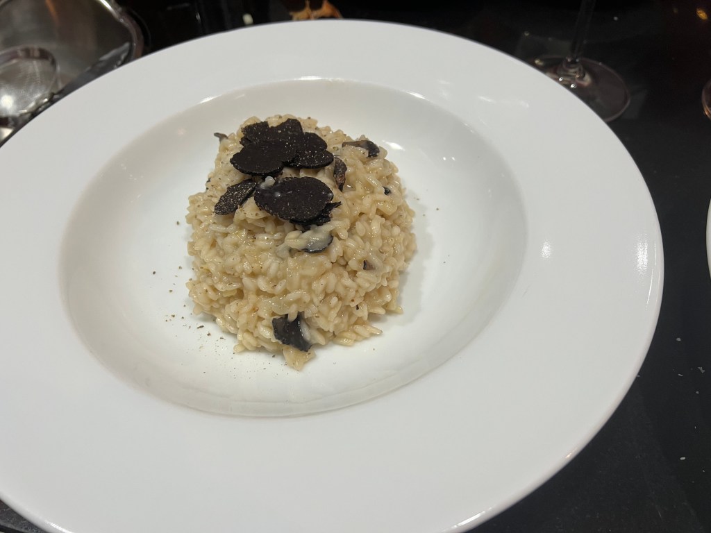*Risotto with fresh&nbsp;truffles