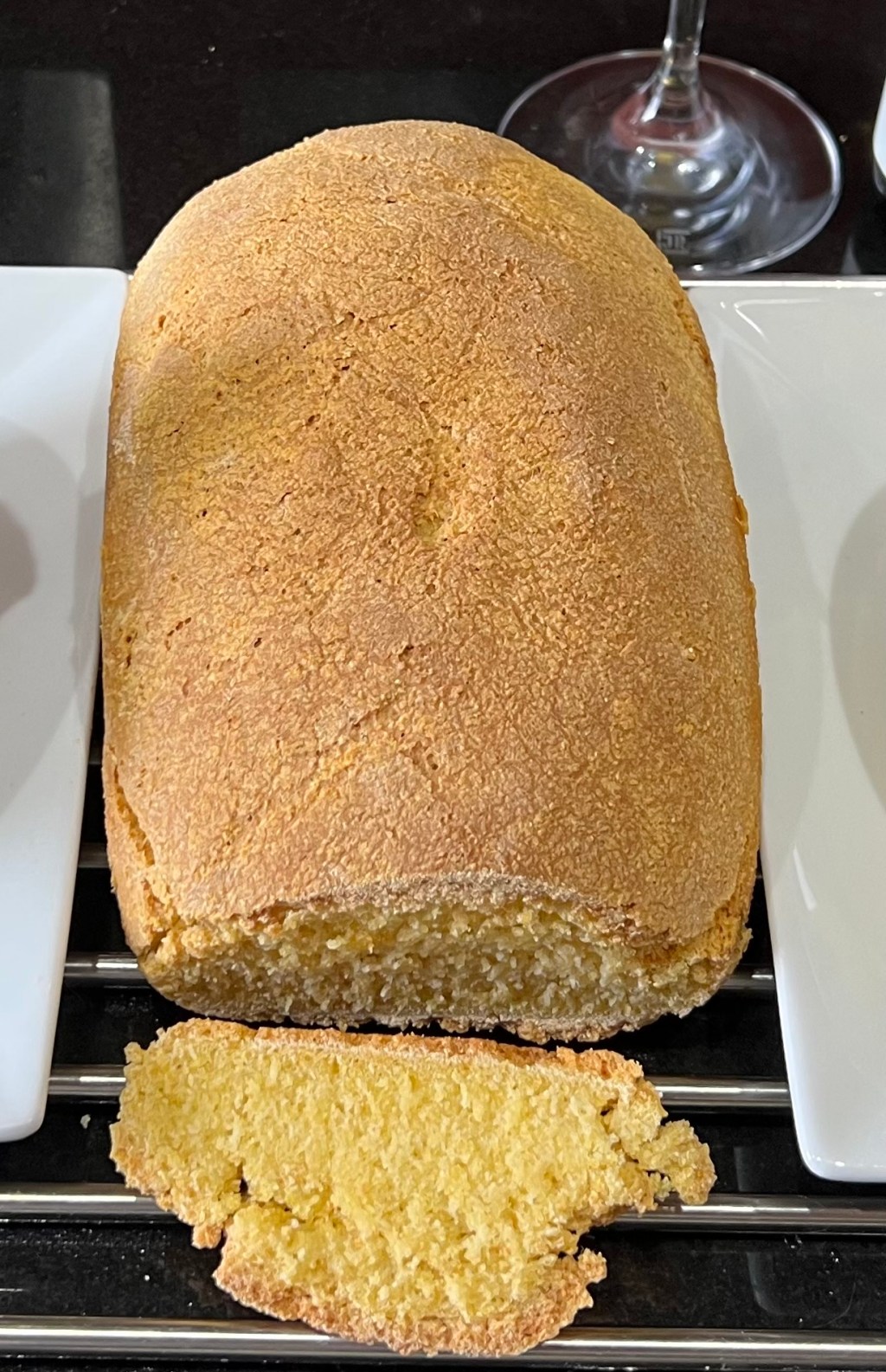 Portuguese cornbread (Broa)