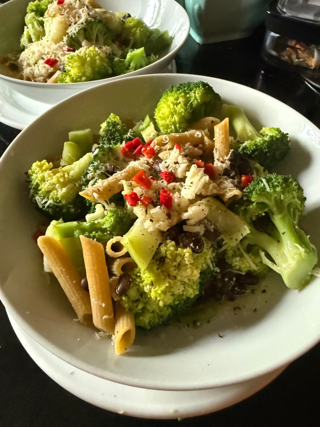 Pasta with Broccoli and Black&nbsp;beans