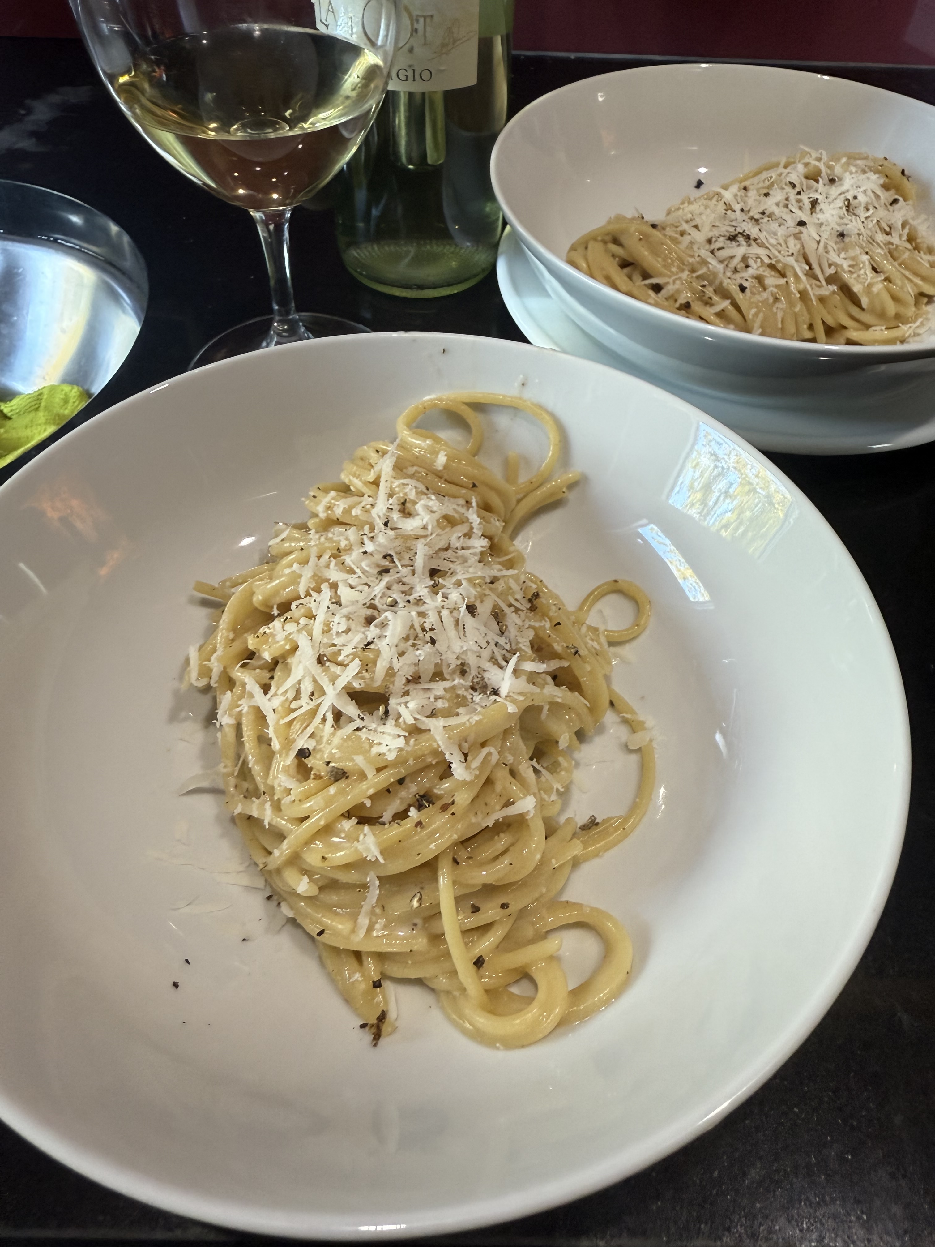 *Spaghetti Cacio e Pepe