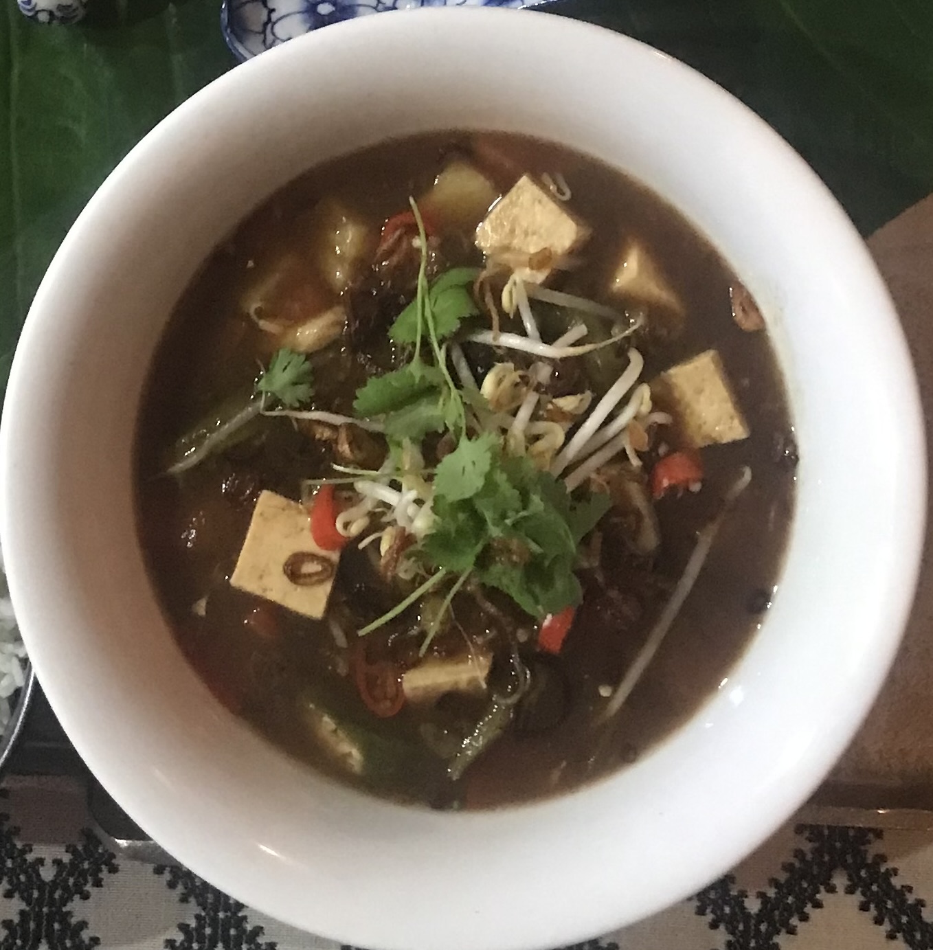 *Tamarind and pineapple broth with silver perch (Canh chua&nbsp;cá)