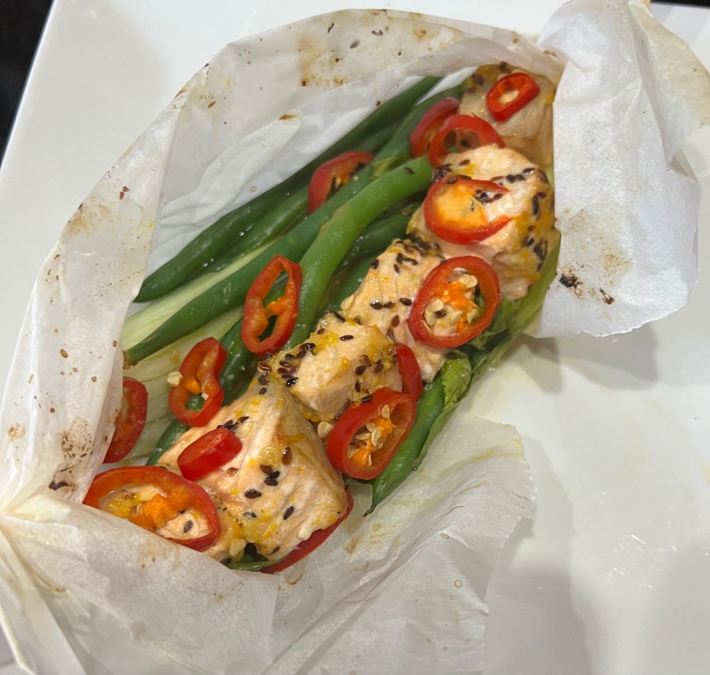 Orange Ginger Salmon en&nbsp;Papillote