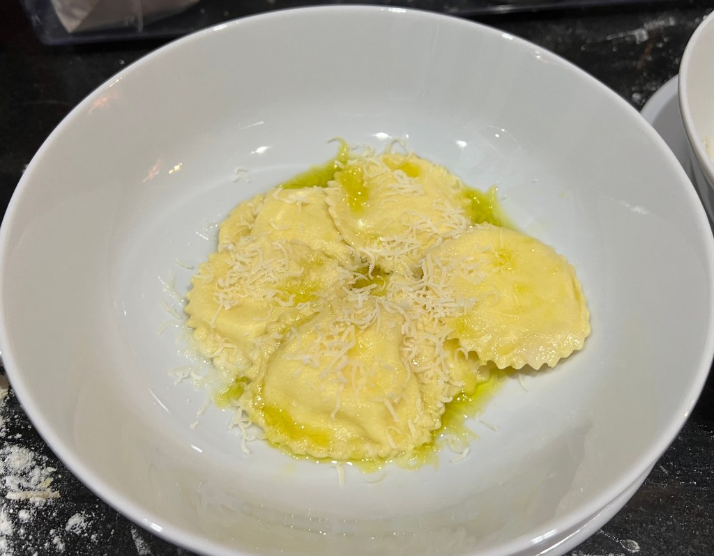 *Ravioli Ricotta e&nbsp;limone