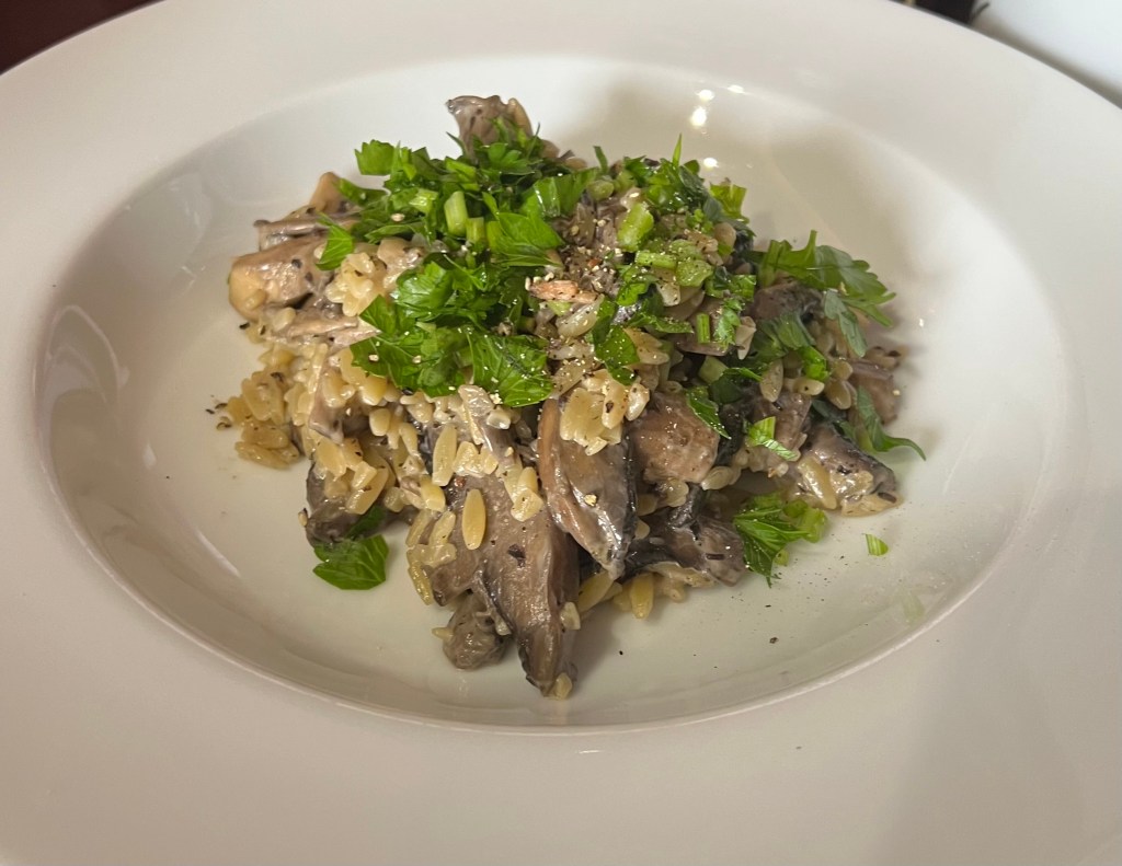 Mushroom Risoniotto