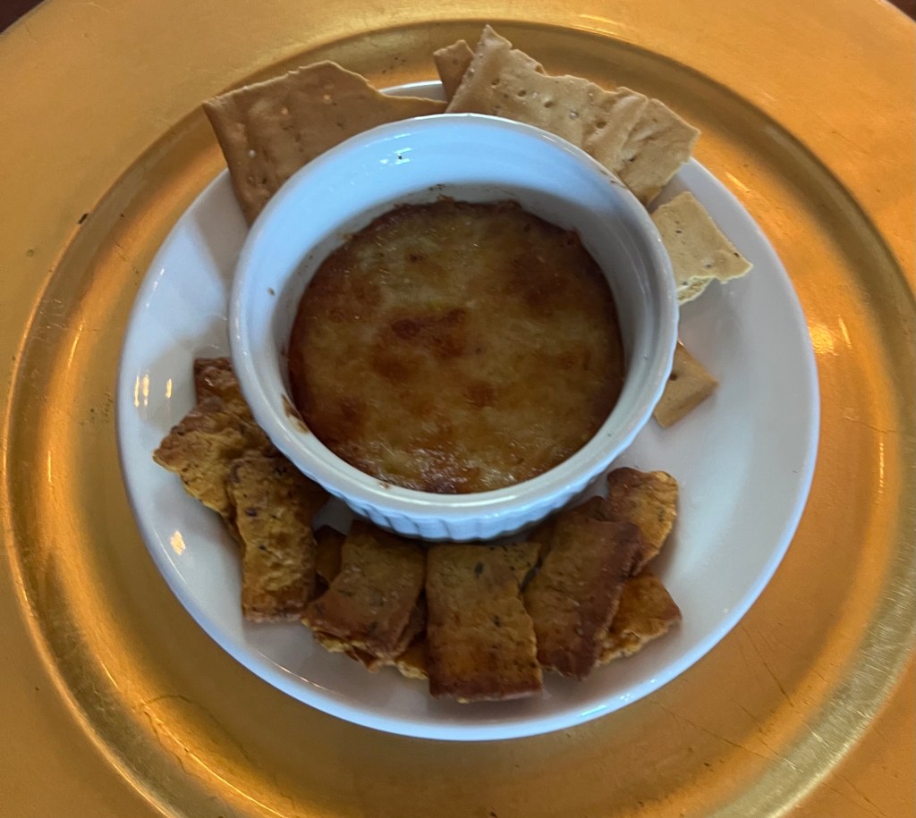 *Baked artichoke dip