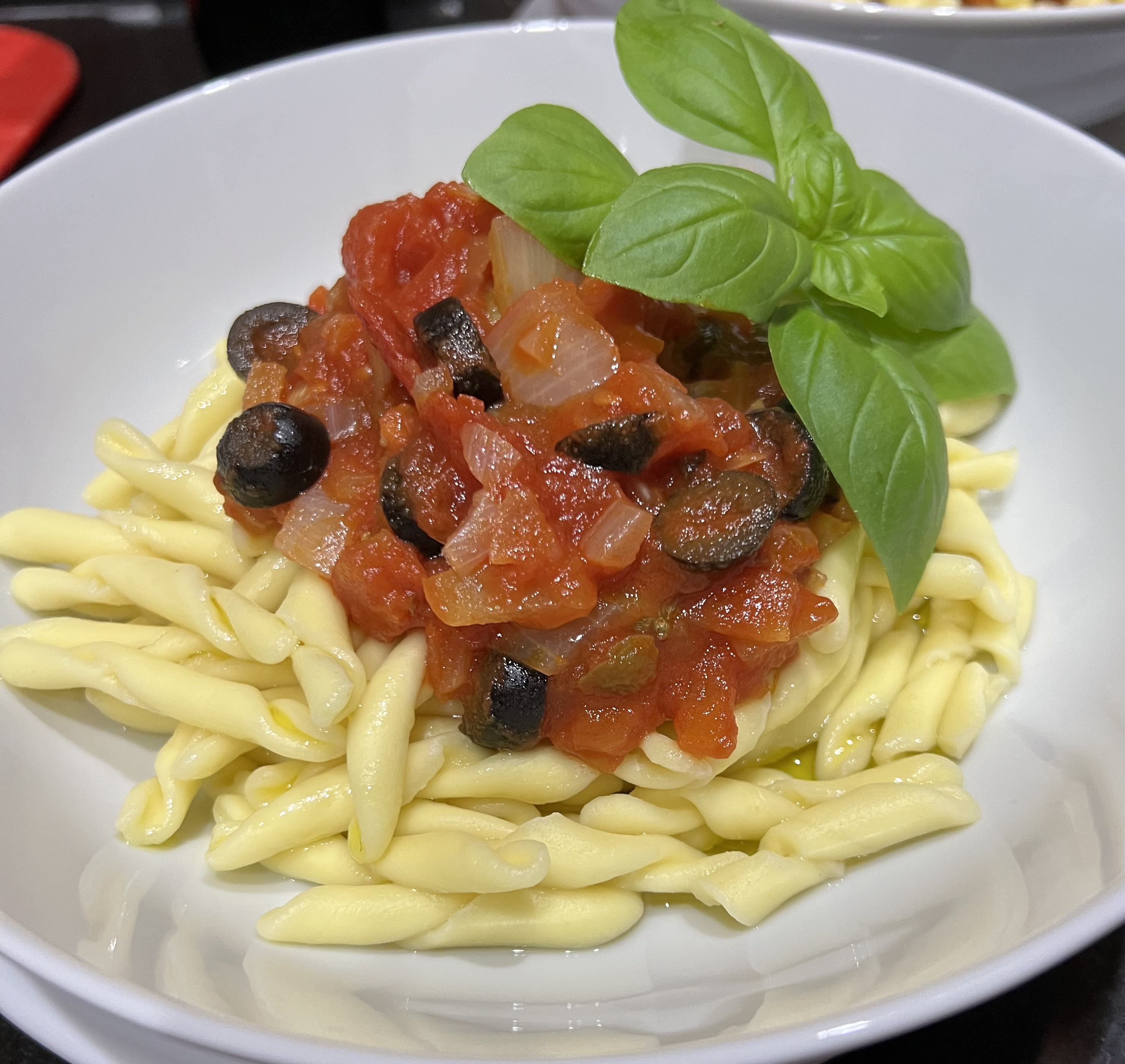 *Fusilli Puttanesca