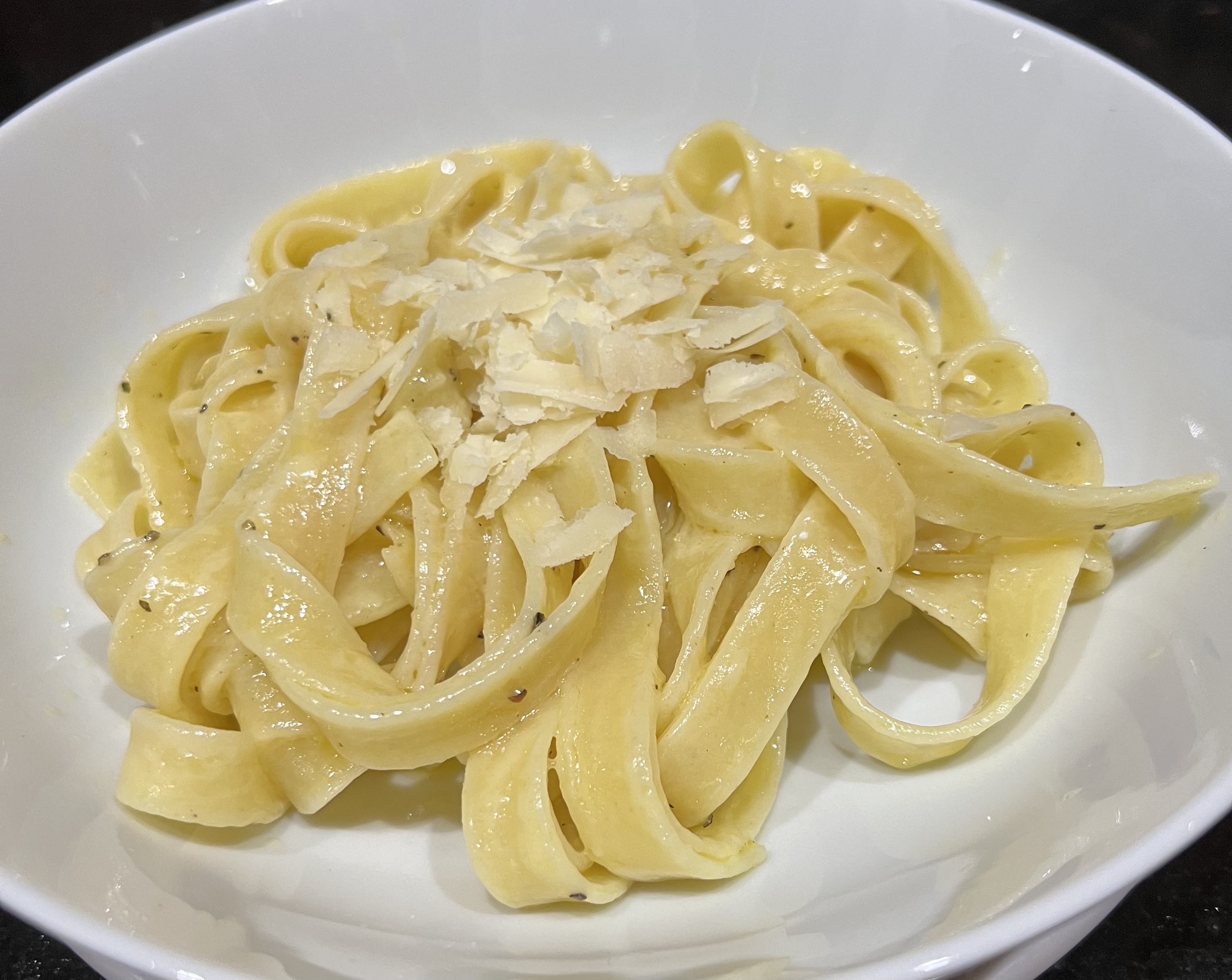 *Tagliatelle al Burro E Formaggio
