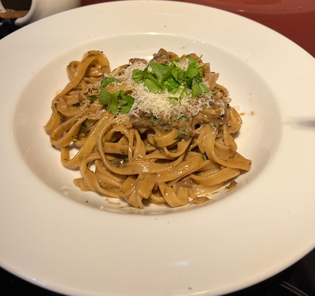Fettuccine with Mushrooms, Marsala &&nbsp;Mascarpone