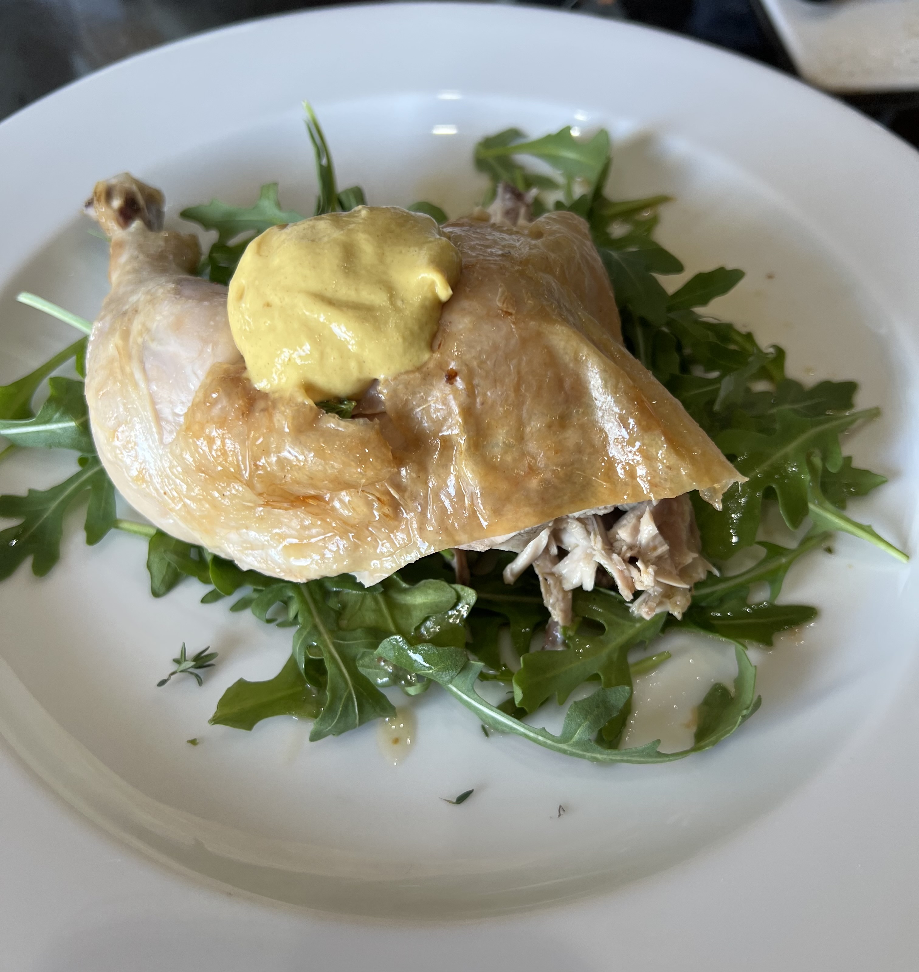 *Thomas Kellar’s simple roast chicken