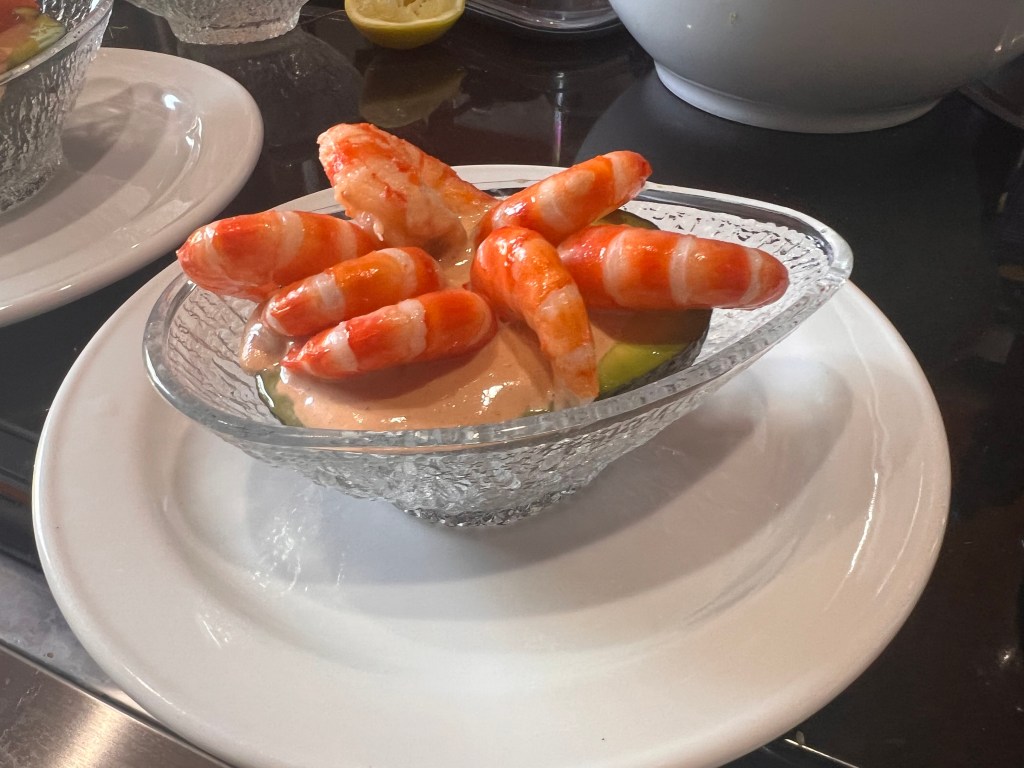 Prawn cocktail revisited