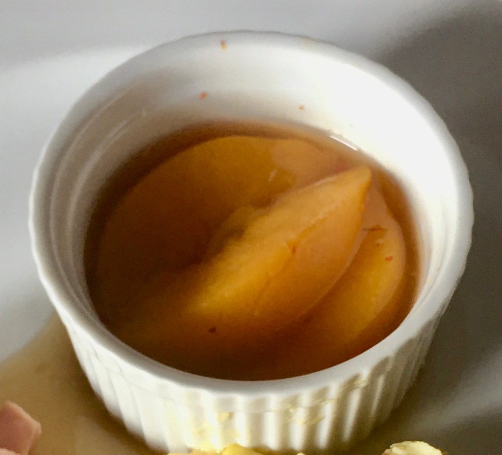 Spiced peaches