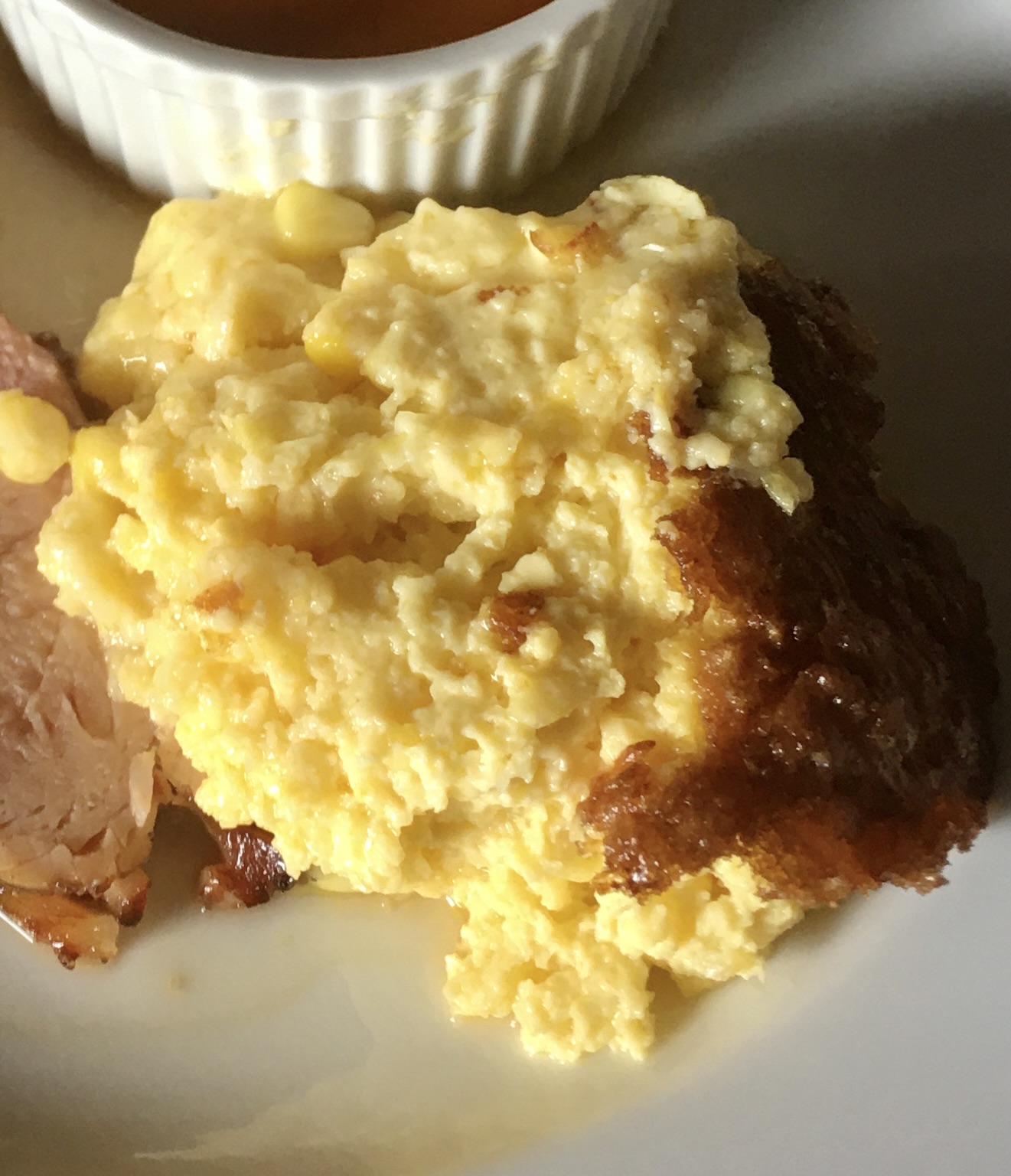 *Sweet corn pudding