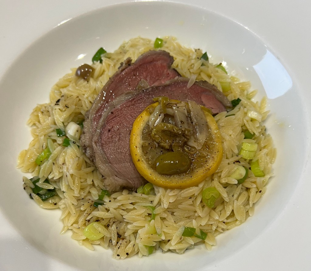 Slow-cooked rolled lamb shoulder (Arní&nbsp;kleftiko)