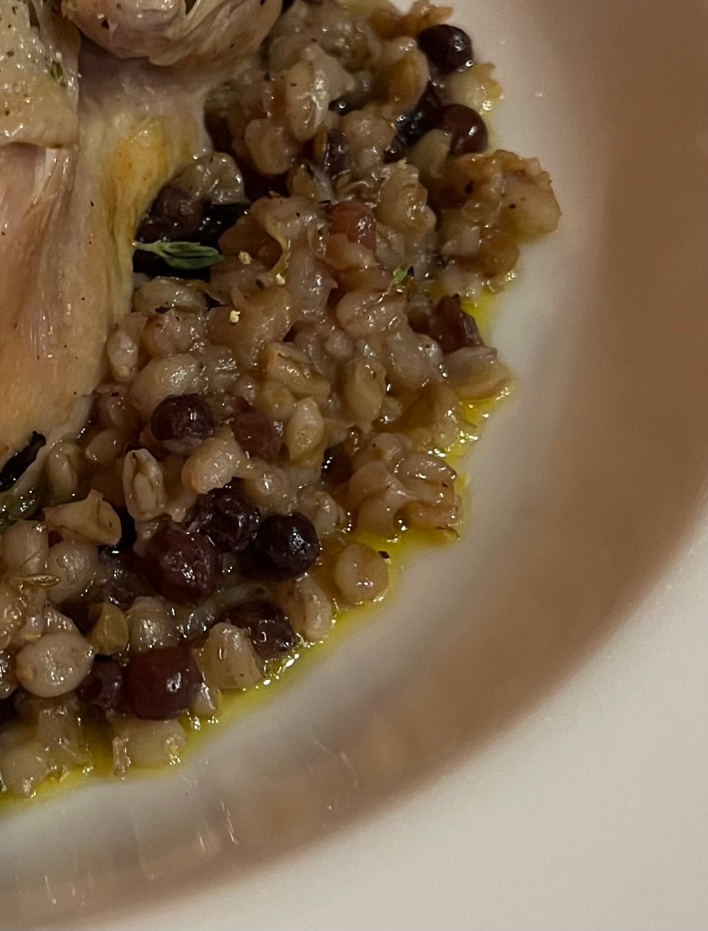 Barley pilaf (Kríthino&nbsp;piláfi)