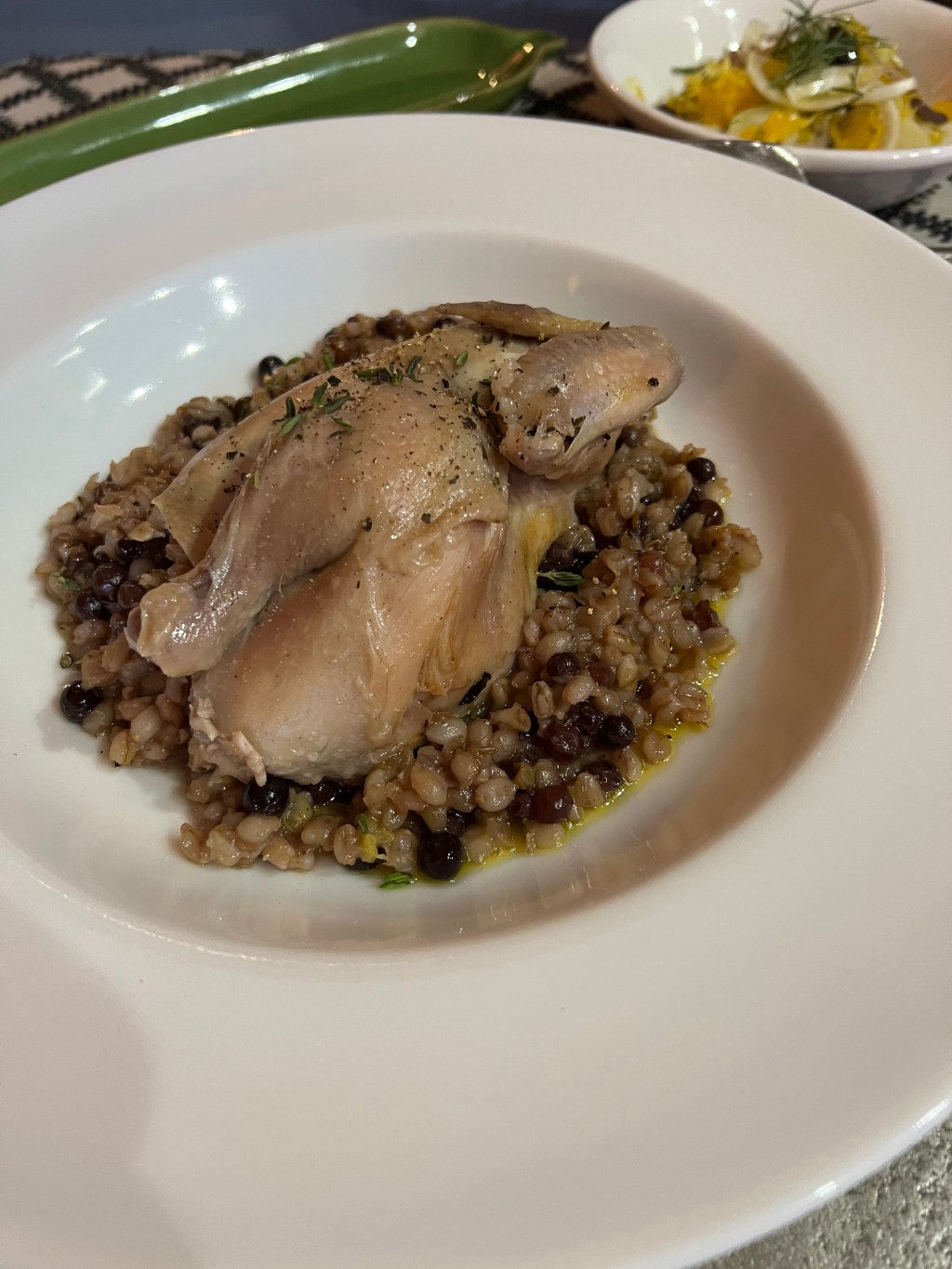 Spatchcock baked in salt crust (Kotópoulo psiméno se kroústa&nbsp;alatioú)