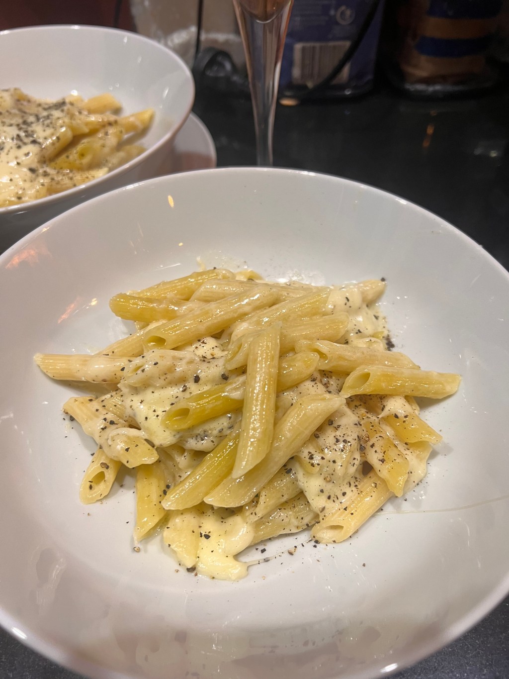 Maccheroni quattro formaggi