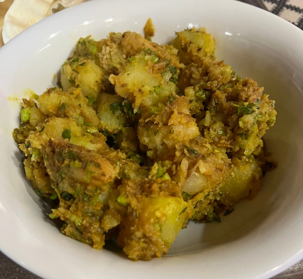 Cummin-flavoured potatoes (Jeera&nbsp;aloo)