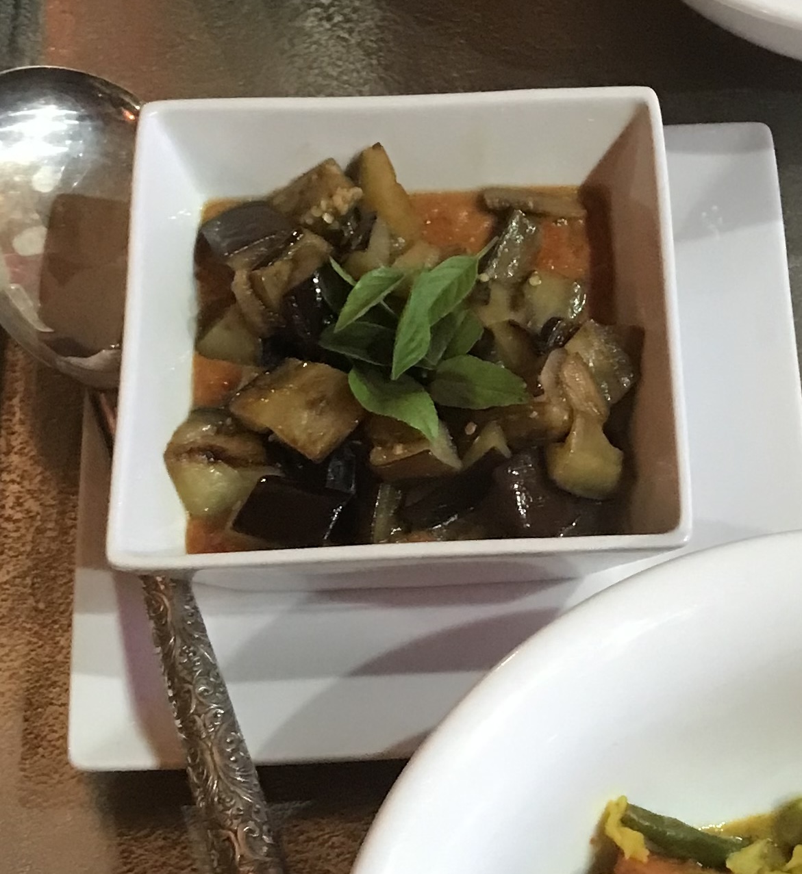 Eggplant sambal (Sambal terong)