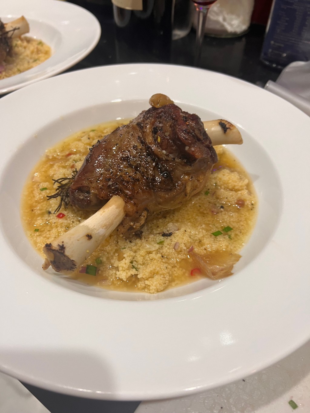 *Slow-Roasted Rosemary Garlic Lamb&nbsp;Shanks