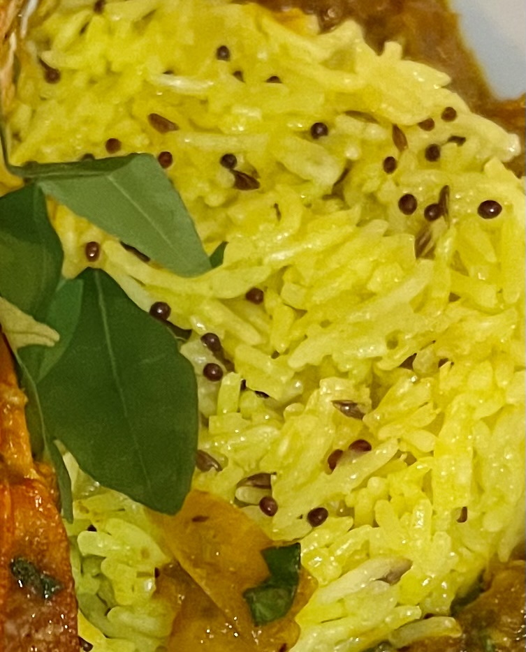 *Lemon & ginger rice (Nimbu adrak&nbsp;pilau)