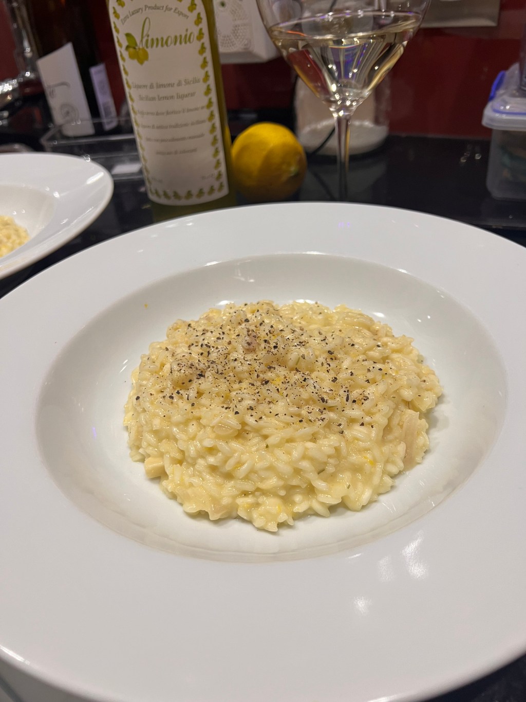 Risotto al limone