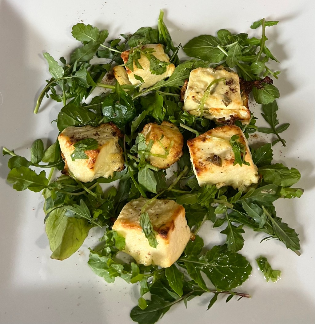 *Marinated baked cottage cheese (Paneer&nbsp;tikka)