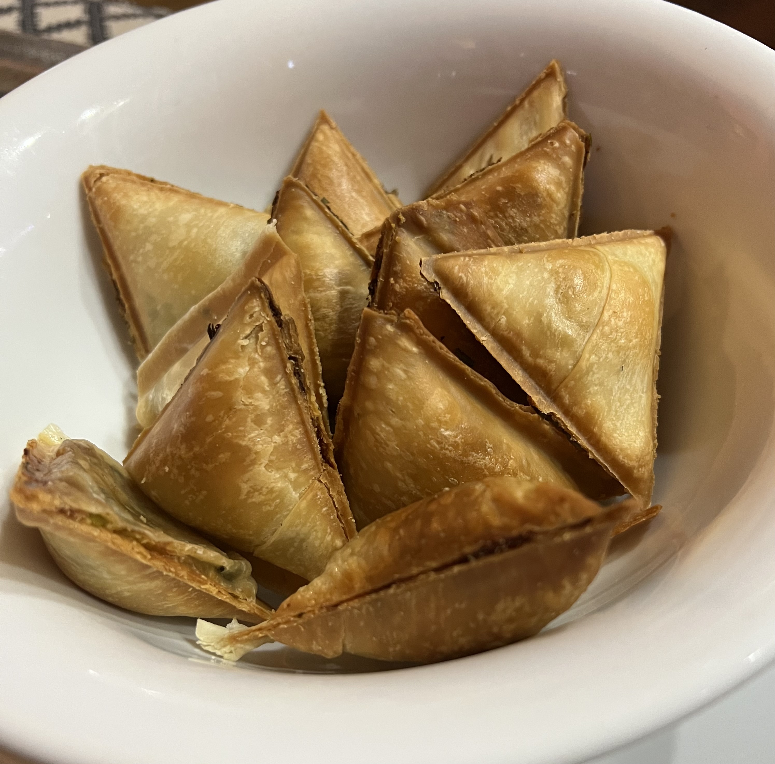 *Step-by-step Samosas