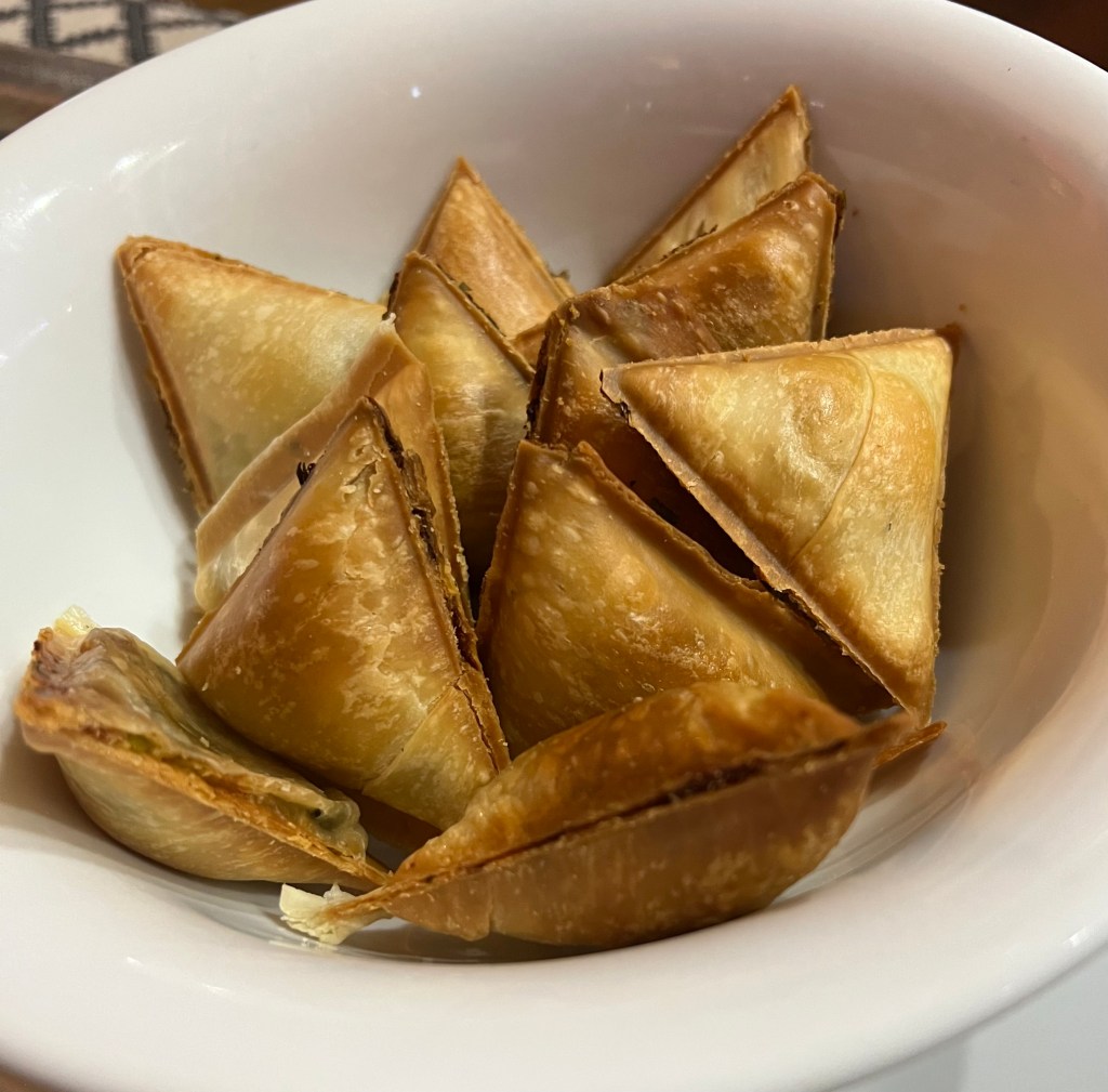 *Step-by-step Samosas