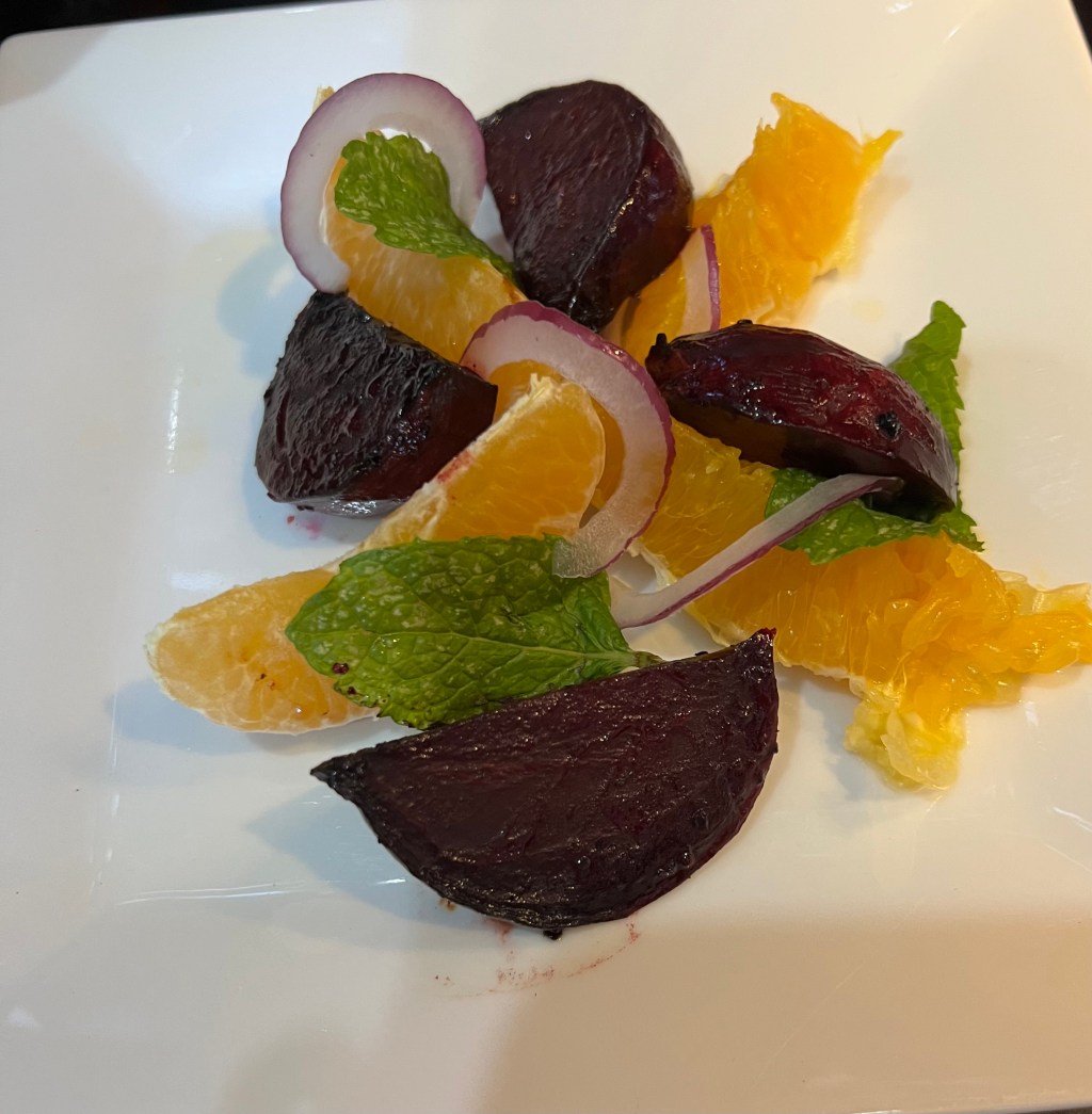 *Beetroot and Orange&nbsp;salad