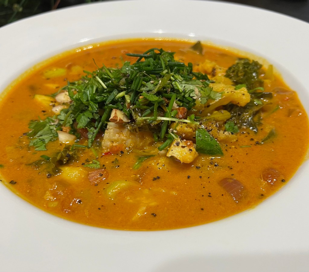 Coconut Curry with Fish or&nbsp;Tofu