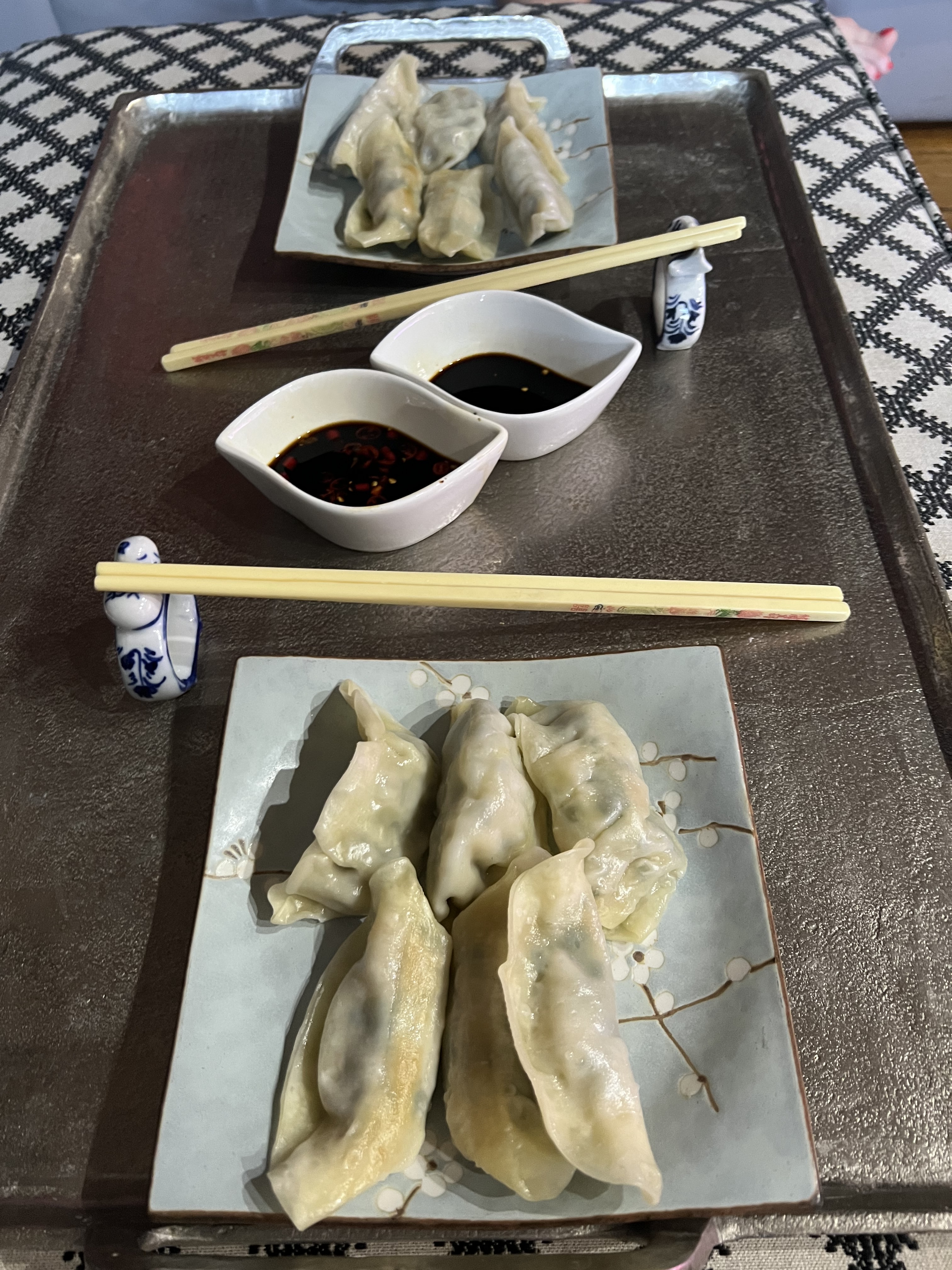 Prawn Gyoza & Vegetable Gyoza