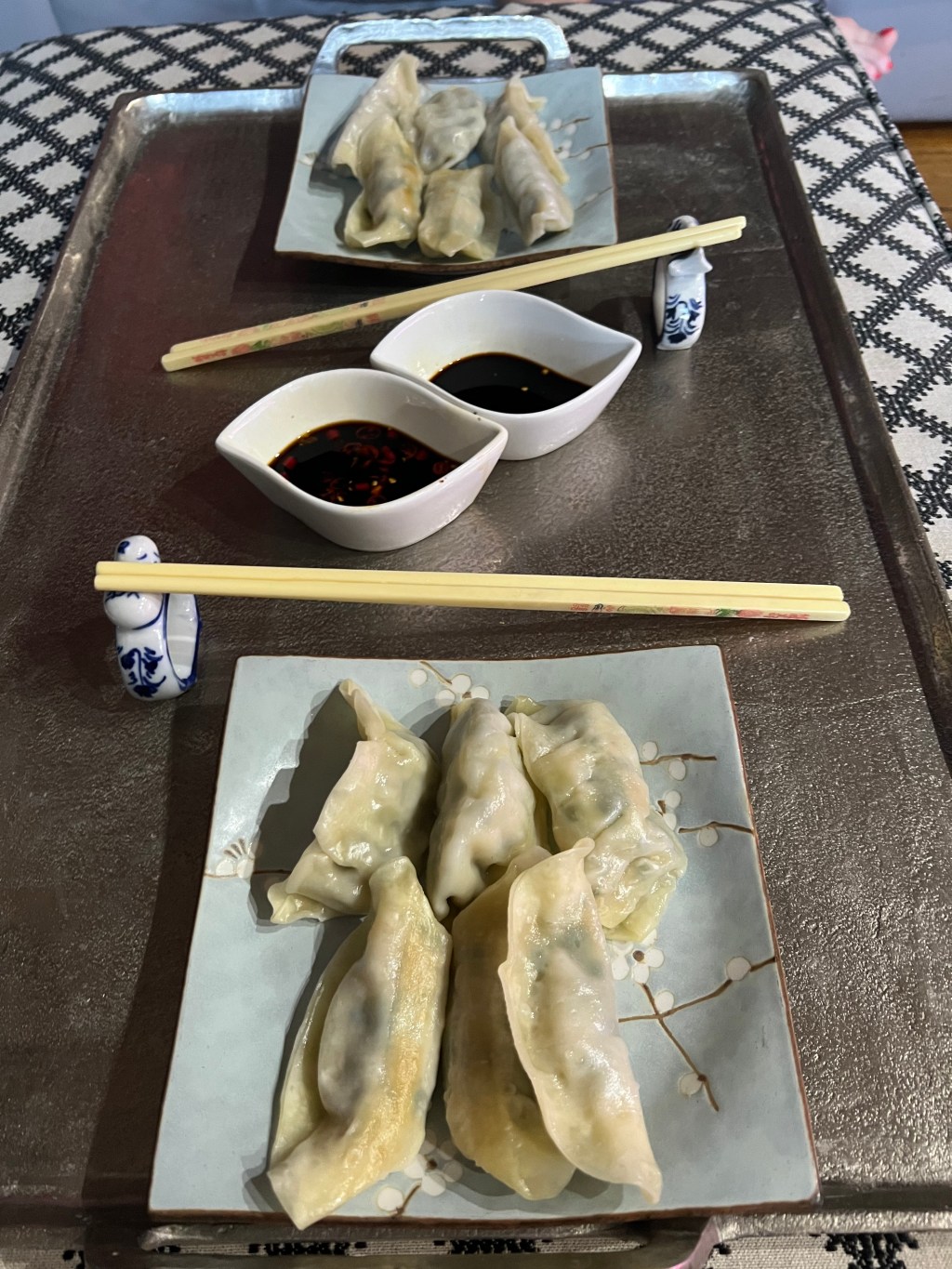 Prawn Gyoza & Vegetable&nbsp;Gyoza