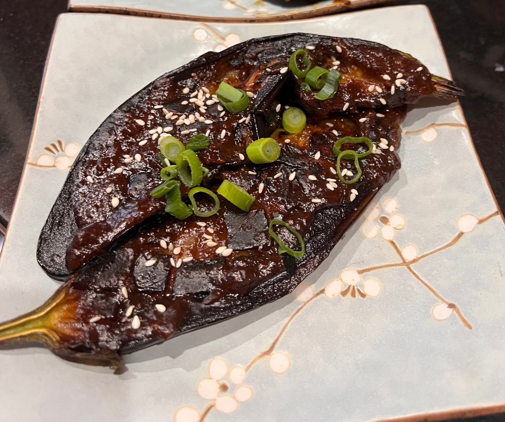 Miso Glazed Eggplant