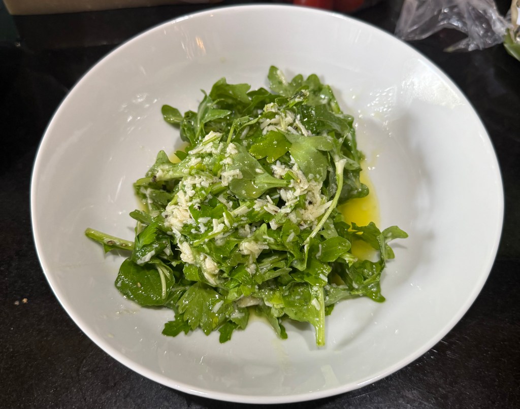 *Salad of rocket and lemon (Insalata di rucola con&nbsp;limone)