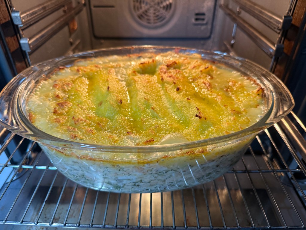 A fish pie
