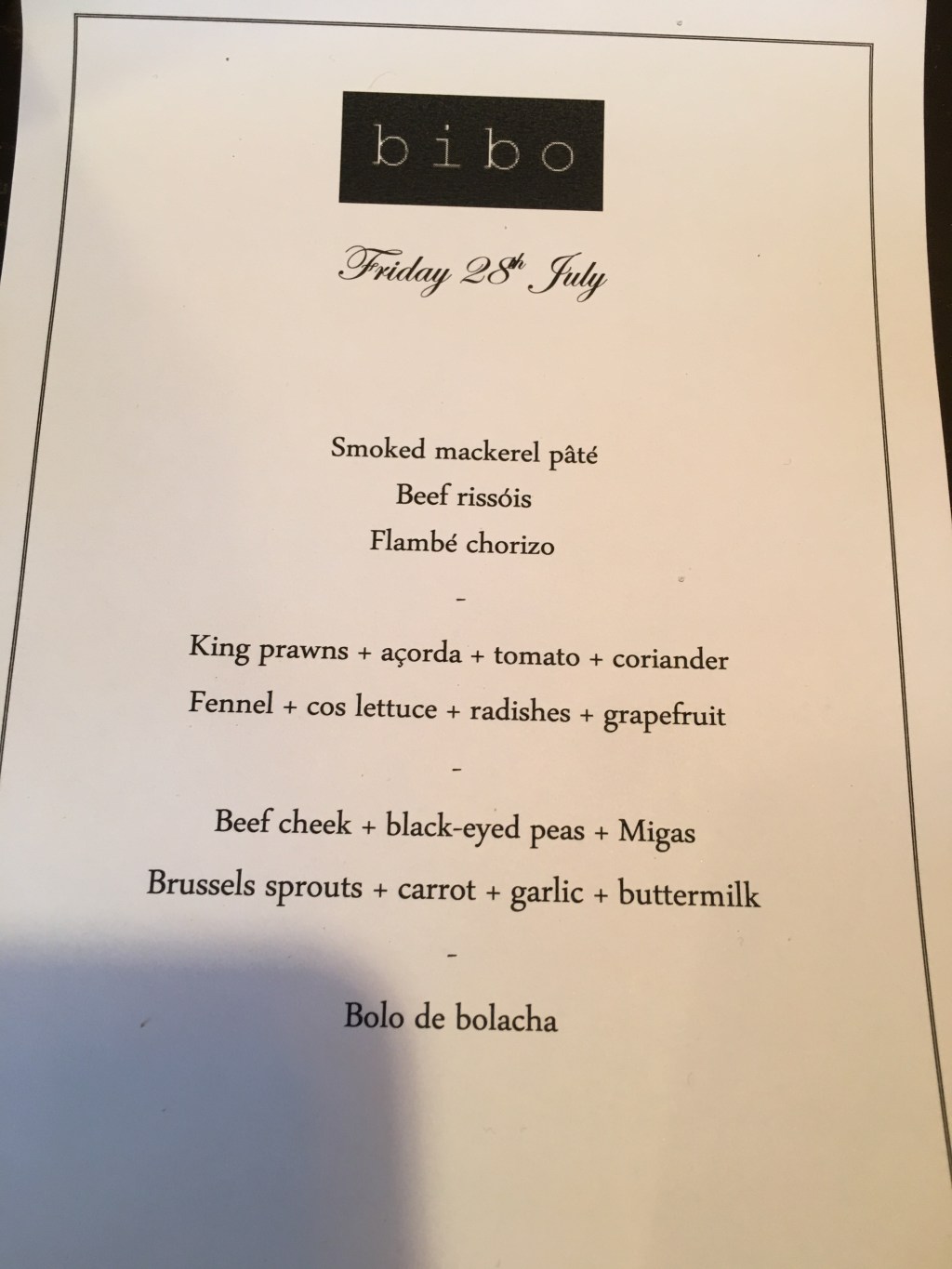 NSW: Double Bay:&nbsp;Bibo