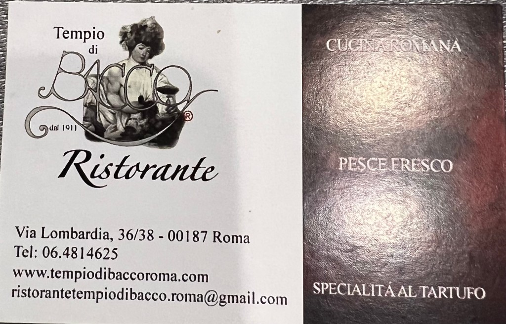 ITALY: Rome: Tempio di&nbsp;Bacco