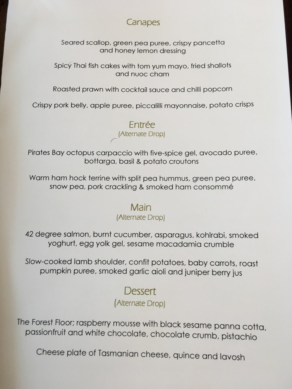 TAS: Hobart: Frogmore Creek Wine Bar, MACq 01&nbsp;Hotel