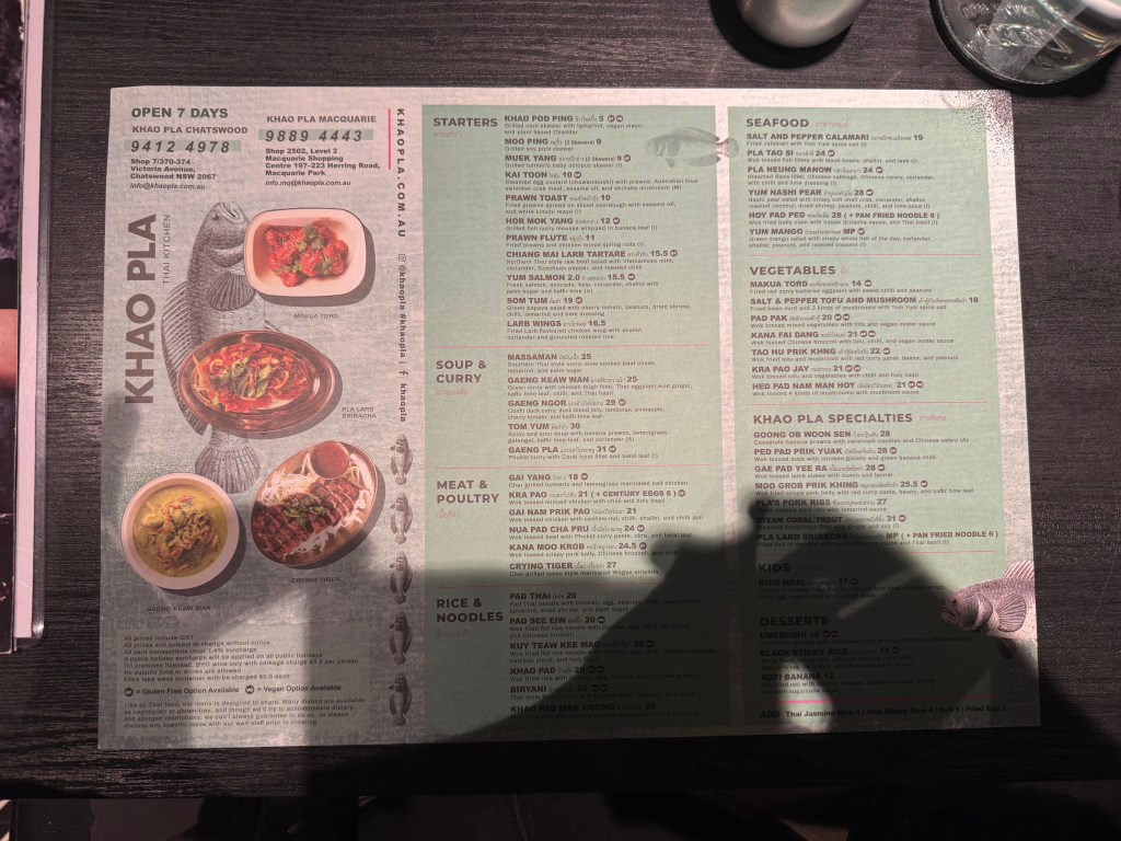 NSW: Chatswood: Khao&nbsp;Pla
