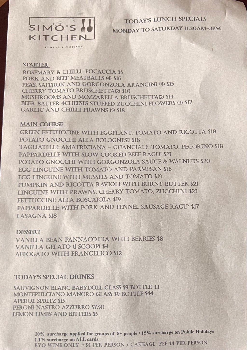 NSW: Balmain: Simo’s&nbsp;Kitchen