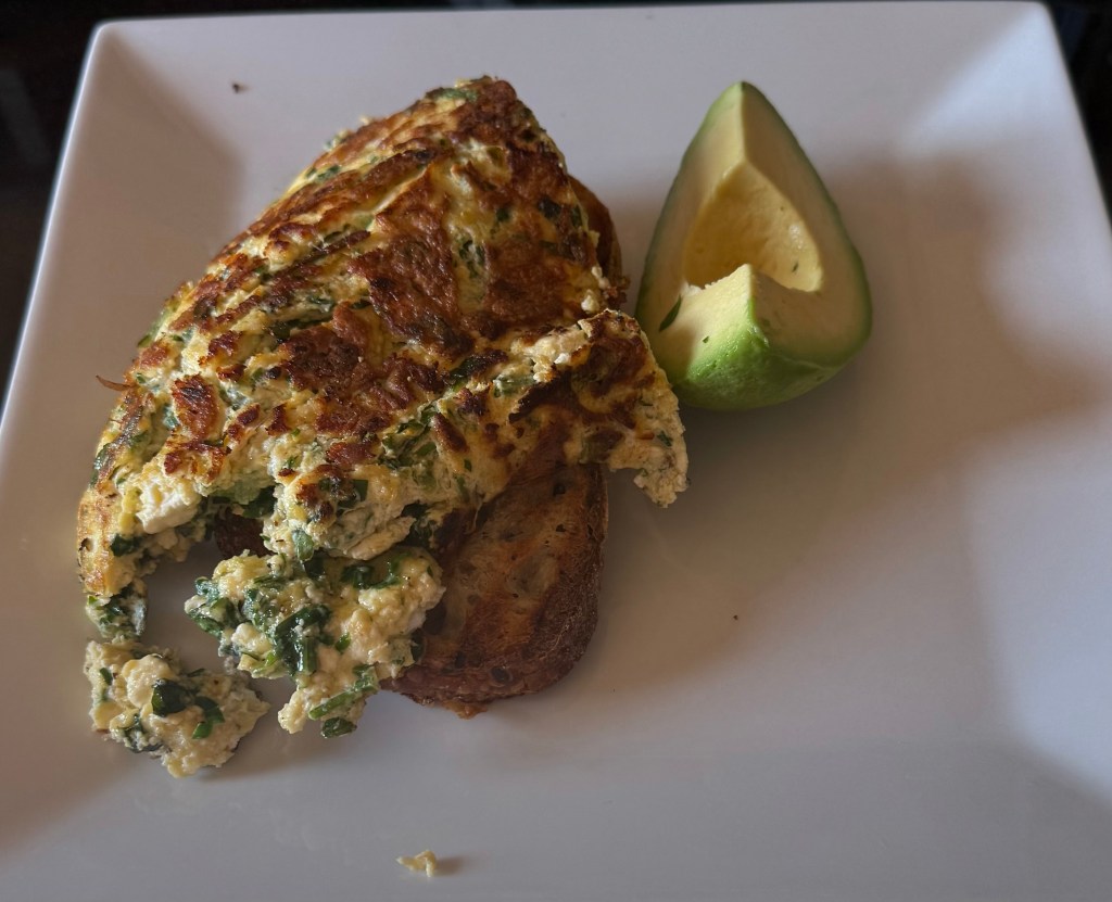 Three Herb & Ricotta&nbsp;Omelette