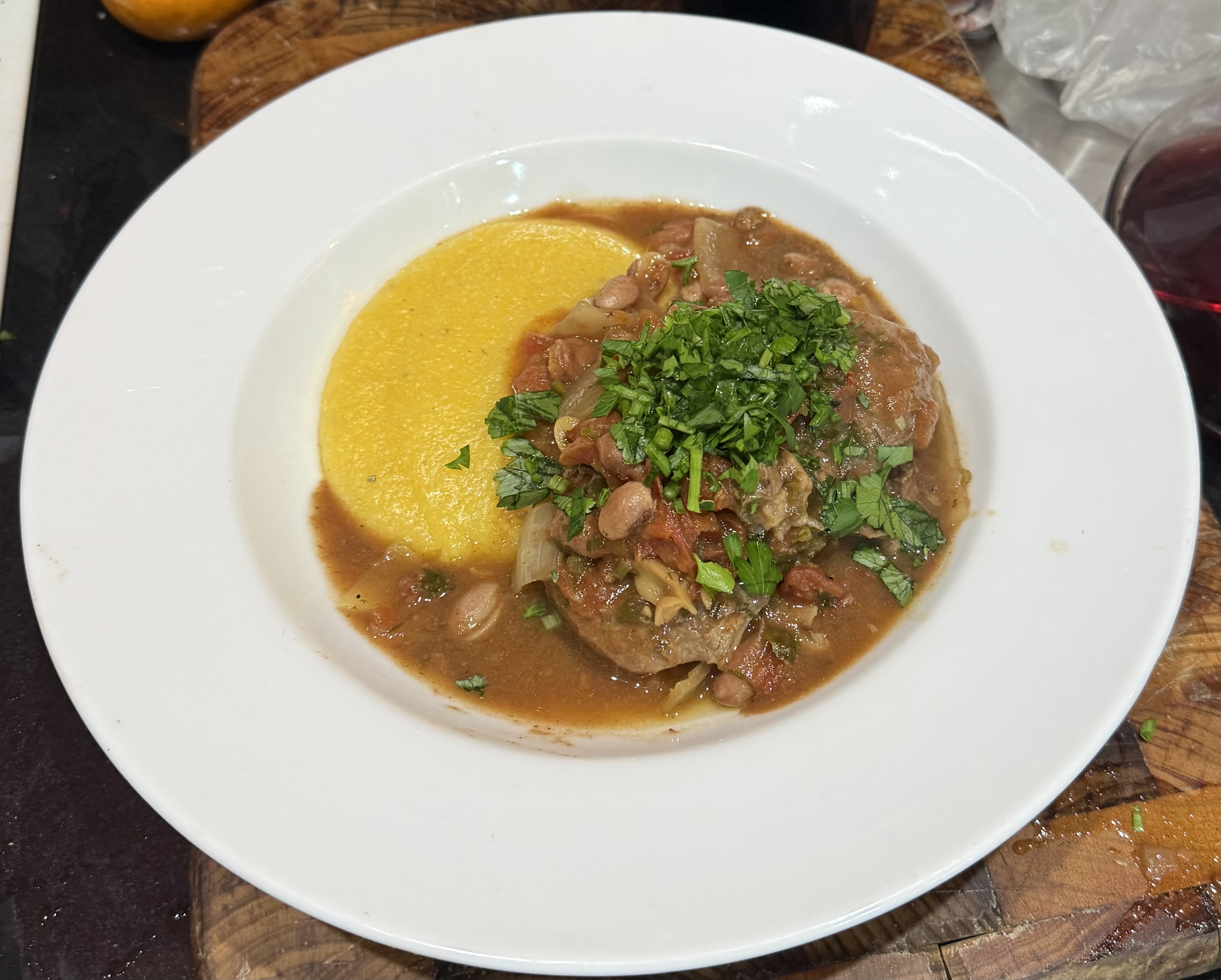 Osso buco with borlotti beans (Osso buco e&nbsp;borlotti)